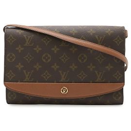 Borsa a tracolla Louis Vuitton Monogram Bordeaux Marrone