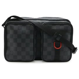 Louis Vuitton Damier Graphite Messenger Bag Black