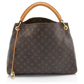 Borsa a Spalla Louis Vuitton Monogram Canvas Artsy MM Marrone