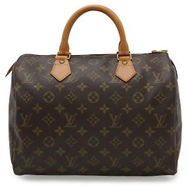 Bolsa Louis Vuitton Monogram Speedy 30 Marrom