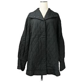 Jil Sander Steppmantel Schwarz