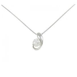 Autre Marque Collier en platine Pt900/Pt850 et diamant Argenté