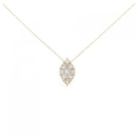Autre Marque Collana con Diamanti Au750 D'oro