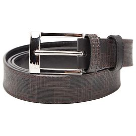 Alfred Dunhill Cinturón Dunhill de PVC Castaño Negro
