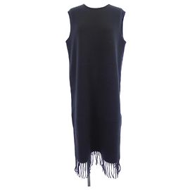 Robe en mélange de cachemire Salvatore Ferragamo Noir