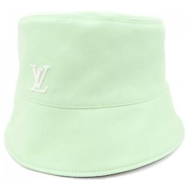 Chapeau Louis Vuitton M7438L Vert Bleu Marine