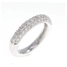 Autre Marque Lusiada Au750 Diamond Ring Silvery