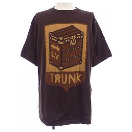 Top de malha Louis Vuitton Marrom