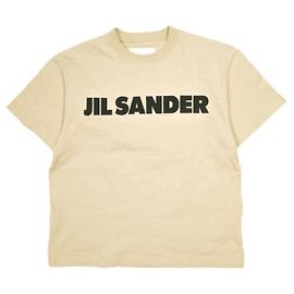 Jil Sander T-SHIRT SS Cotton T-shirt Bege Outro