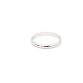 Cartier Platin-Ehering Silber