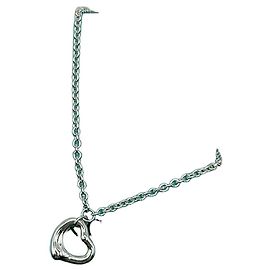 Tiffany & Co Pulsera Open Heart Elsa Peretti Azul