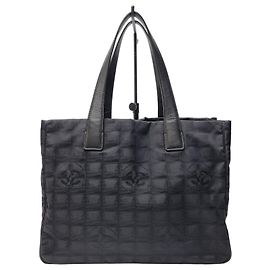 Chanel Travel Line Large Tote Bag Black