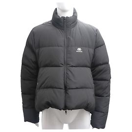 Balenciaga C-Shape Puffer Jacket Black