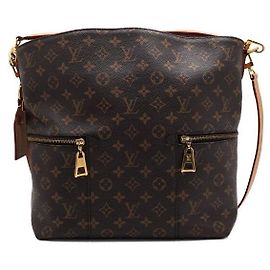 Louis Vuitton Bolsa de ombro e transversal Mélie em Monogram Canvas Multicor