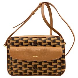 Bolsa de ombro Bally Logo marrom Marrom