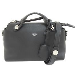 Sac à main 2-way Fendi By The Way Mini Noir
