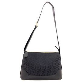 Céline Celine C Sulky Shoulder Bag Black