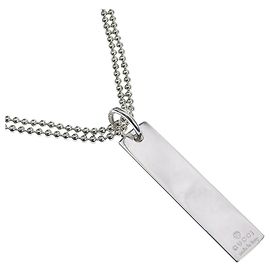 Colar Bar Gucci em Prata de Lei 925 Outro