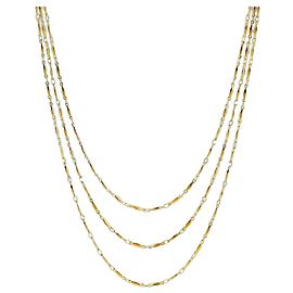 Autre Marque Collier doré multicouche Hernina Athens Doré