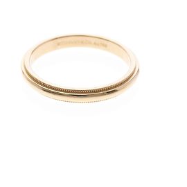 Tiffany & Co Tiffany Milgrain Ring in Roségold Golden