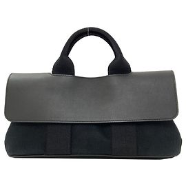 Hermès Hermes Valparaiso Long PM Handbag Black