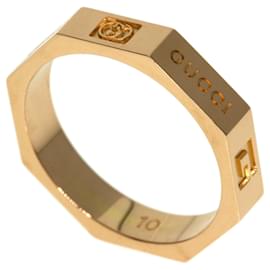 Anillo Gucci Octagon #10 en oro rosa de 18K Rosa