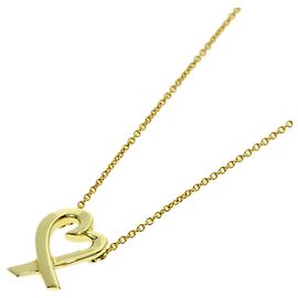 Colar Tiffany & Co. Loving Heart Dourado