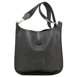 Hermès Borsa a tracolla Hermes Evelyne II GM Nero