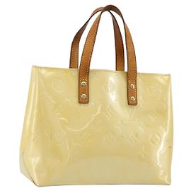 LOUIS VUITTON Bolso Monogram Vernis Reade PM Perle M91336 LV Auth BA13397 Otro