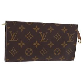 LOUIS VUITTON Monogram Bucket GM Accessory Pouch LV Auth BA13426 Monogram