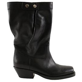Isabel Marant Black Santiags Black