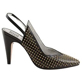 Escarpins Givenchy en cuir noir taille 37 Noir