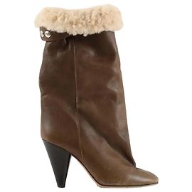 Isabel Marant Stivali foderati marroni Marrone