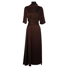 Gestuz Brown Dress S Brown