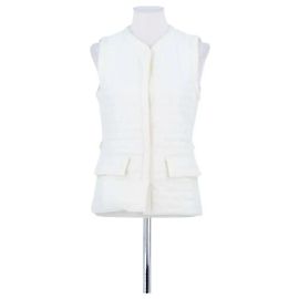 Max & Moi Beige synthetic vest Beige
