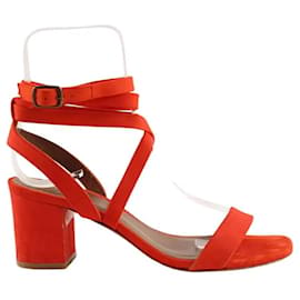 Ba&Sh Red sandals Red