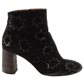 Chloé Schwarze Stiefel Schwarz