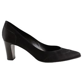 Hermès Black heels Black