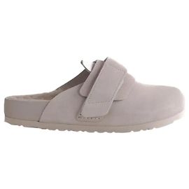 Birkenstock Mules in Ecru Roh