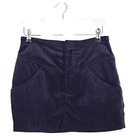 Isabel Marant Blauer Minirock Blau