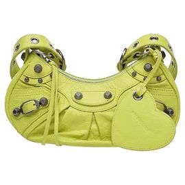 Borsa a Spalla Balenciaga Le Cagole XS D'oro