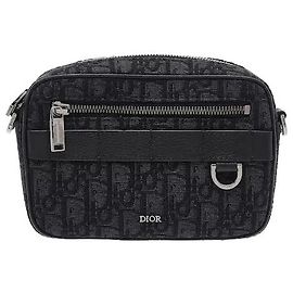 Borsa Oblique Safari Strap Mini Nera Dior Altro