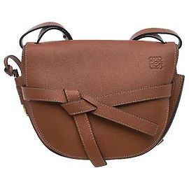 Bolsa Gate Small Loewe Marrom