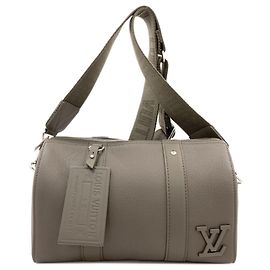 Bolsa de ombro Louis Vuitton M21437 City Keepall Aerogram Caqui