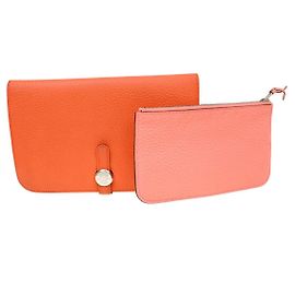 Hermès Hermes Dogon Duo Combined Leather Orange