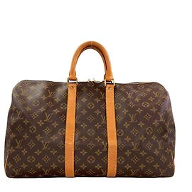 Louis Vuitton M41428 Keepall 45 Boston Bag Monograma