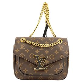 Louis Vuitton Passy Schultertasche Monogramm