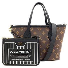 Sac à main Louis Vuitton Inside Out BB Noir Monogramme