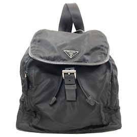 Prada Rucksack aus schwarzem Nylon Schwarz