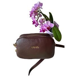 Liu.Jo Bolsa de ombro em couro marrom Liu Jo Marrom